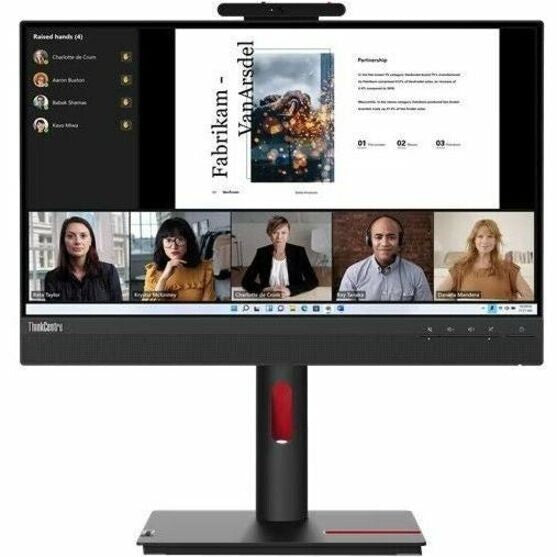 Lenovo 12N9GAR1US ThinkCentre 22" FHD Monitor 16:9 1920x1080 HDMI DP KVM SPK CAM