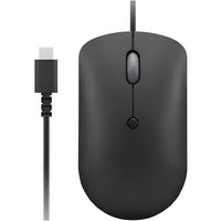 Lenovo GY51D20875 400 USB-C Wired Compact USB-C Mouse 2400 DPI 4 Buttons Black