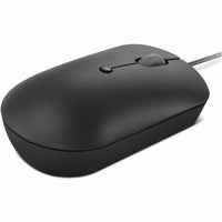 Lenovo GY51D20875 400 USB-C Wired Compact USB-C Mouse 2400 DPI 4 Buttons Black