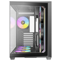 Antec C5 ARGB, 7 x 120mm ARGB PWM Fans Included, Up to 10 Fans Simultaneously