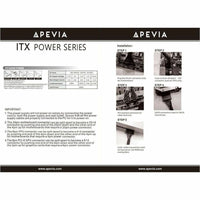 Apevia ITX-PFC500W 500W Power Supply Black ATX, 1U, Mini-ITX/Flex ATX, Internal