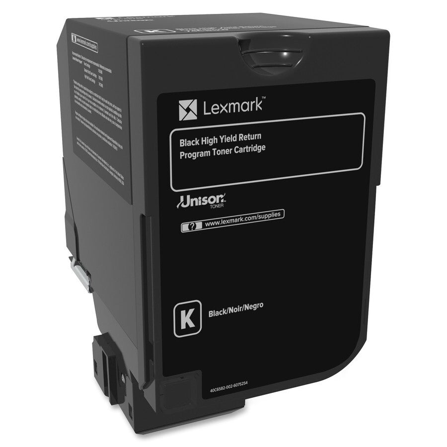 Lexmark 74C1HK0 Unison High Yield Toner BLACK 20000 Pages for CS 720 725 de dte