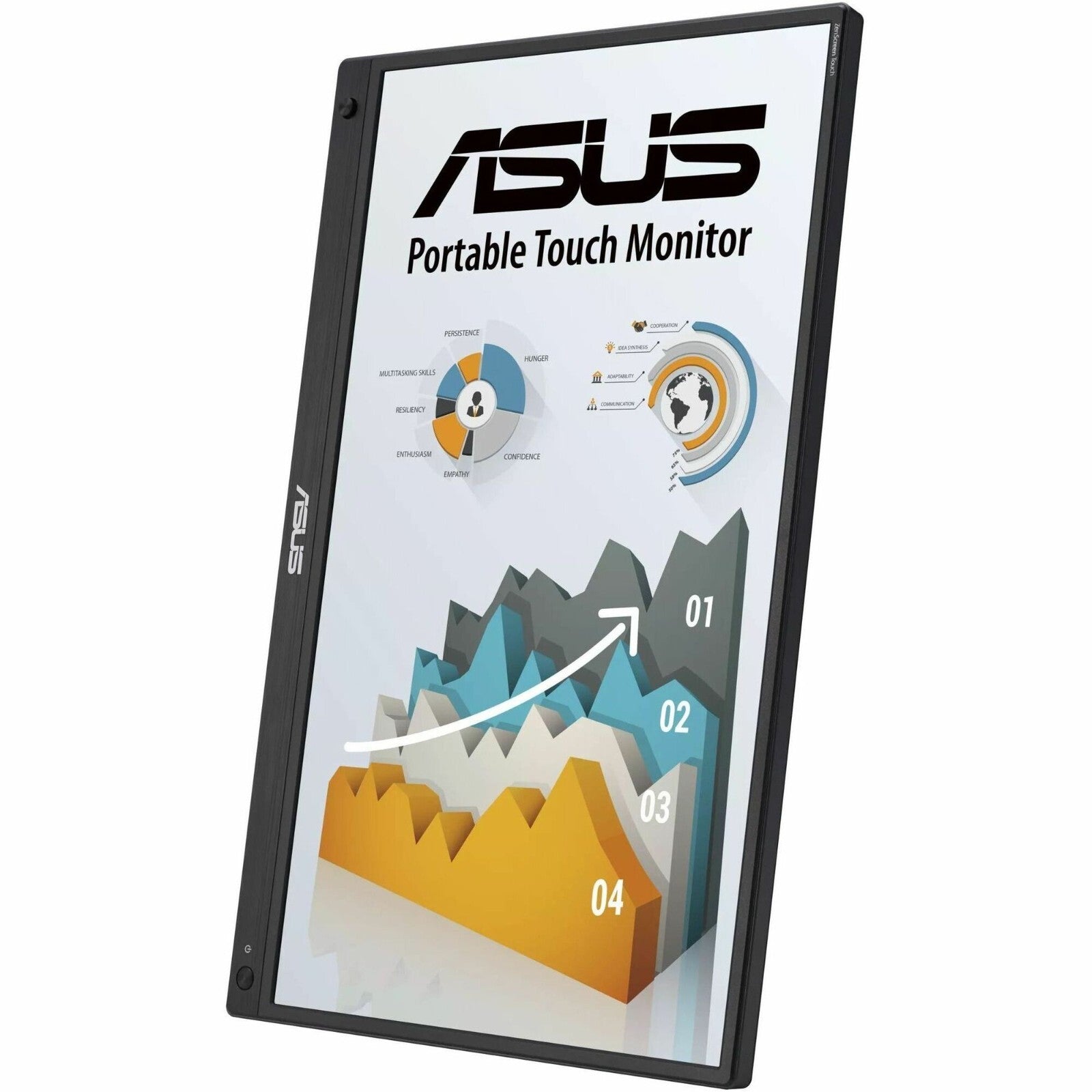 Asus MB16AMTR ZenScreen 16" Class LCD Touchscreen Monitor 1920 x 1080 - Full HD