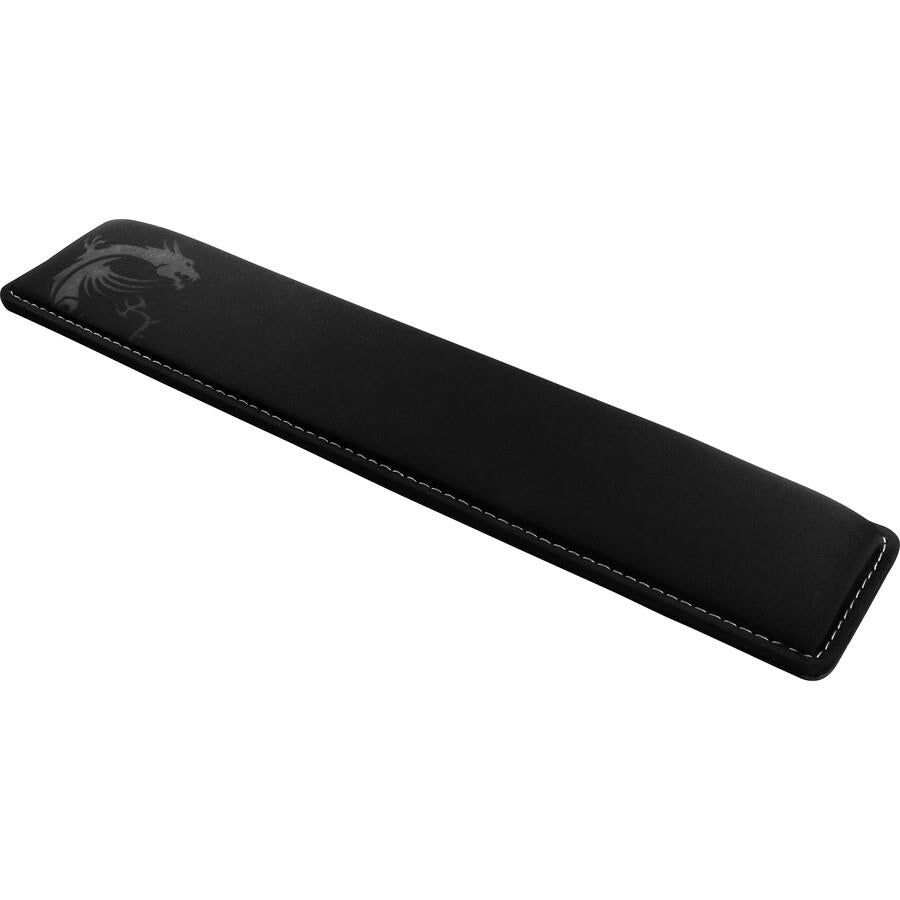 MSI Vigor WR01 Wrist Rest 0.98"x17.0"x3.3" Black Anti-Slip Silk Lycra Foam Gel