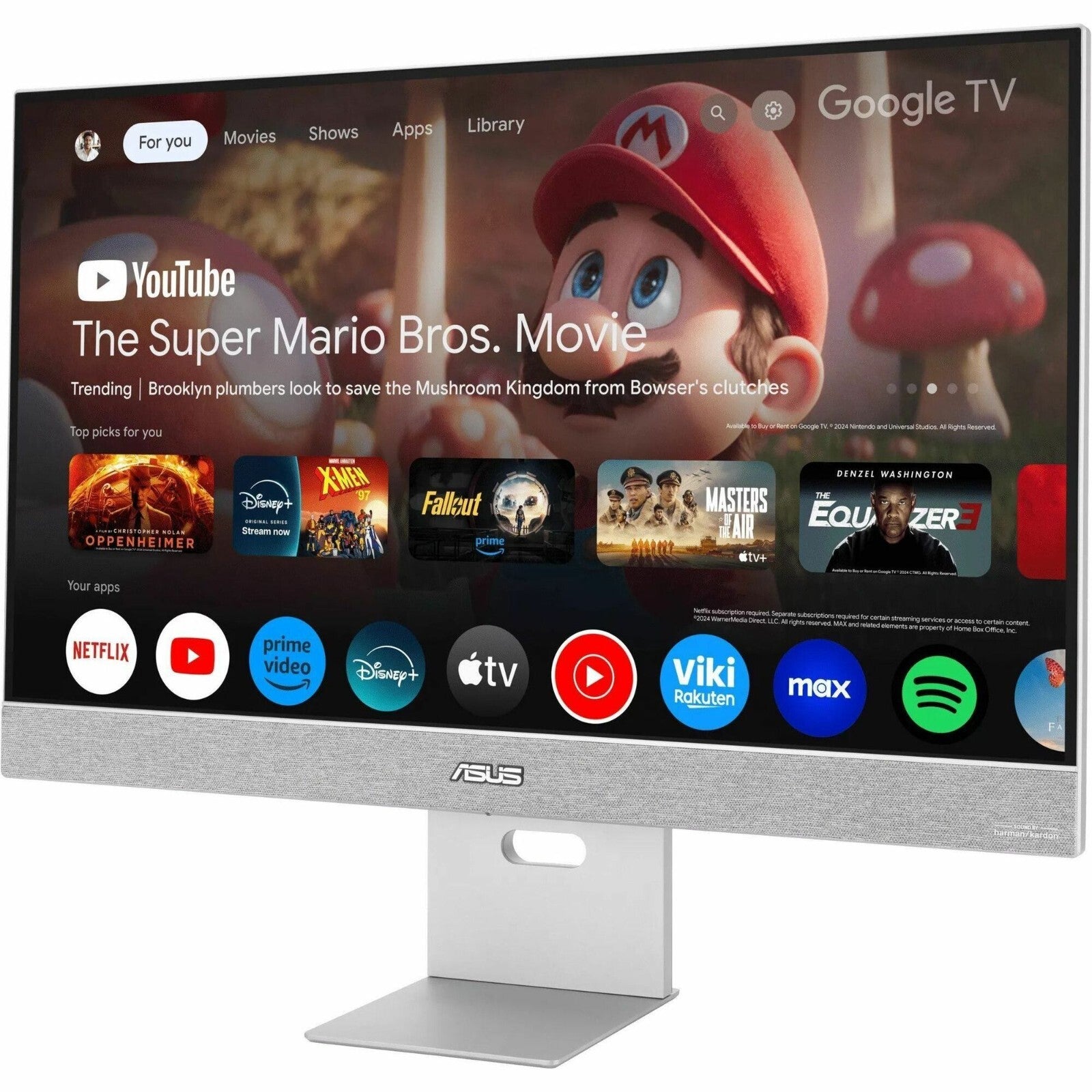 Asus MS27UC ZenScreen 27" Class 4K UHD Smart LED Monitor - 16:9 - 400 Nit - 5 m