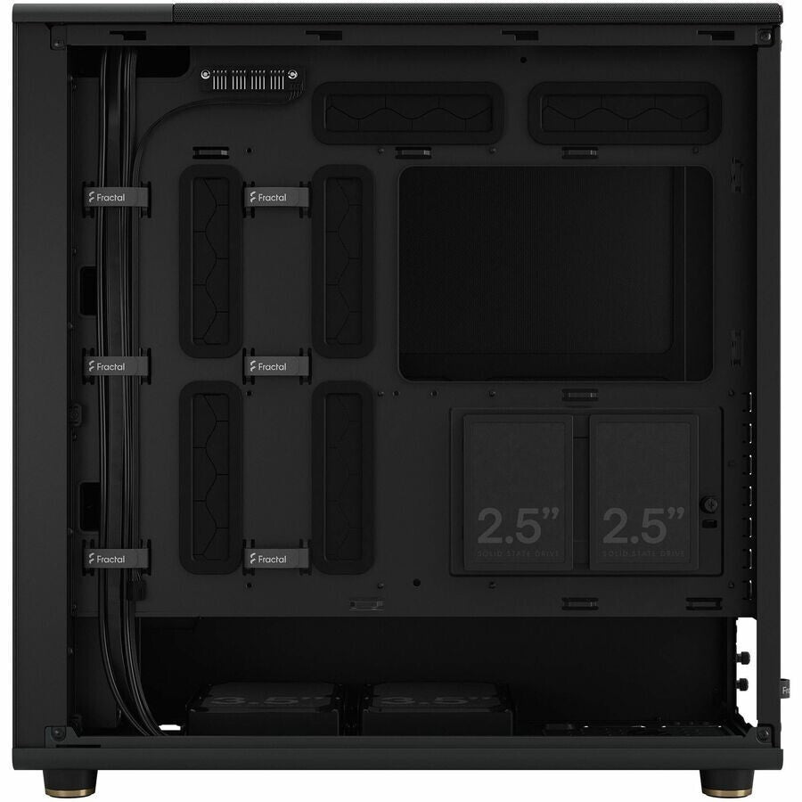 Fractal Design FD-C-NOR1X-02 North XL - Charcoal Black - Steel, Tempered Glass