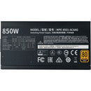 Cooler Master MPE-8501-AFAAG-US Full Modular 80 Plus Gold ATX Power Supply Unit