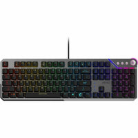 MSI STRIKE600 STRIKE 600 SILENT Gaming 104-Key Keyboard USB RGB LED Mech Black