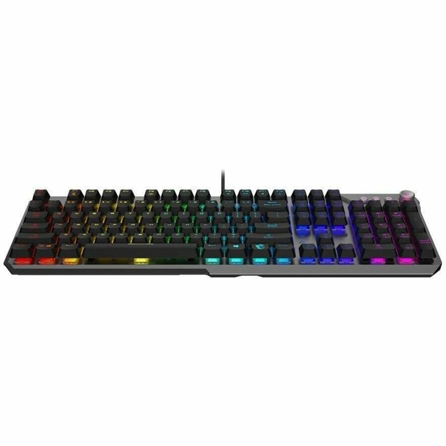 MSI STRIKE600 STRIKE 600 SILENT Gaming 104-Key Keyboard USB RGB LED Mech Black