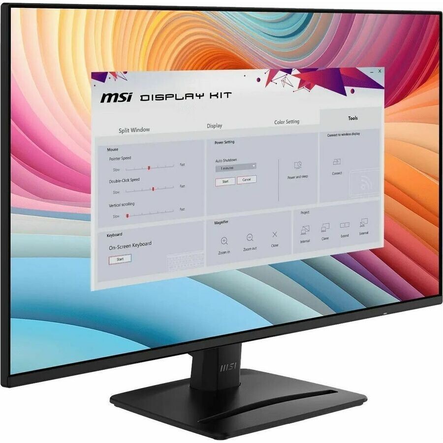 MSI PROMP271AE2 Pro MP271A E2 27" FHD Monitor 16:9 1920x1080 300N 4m HDI- VGA DP