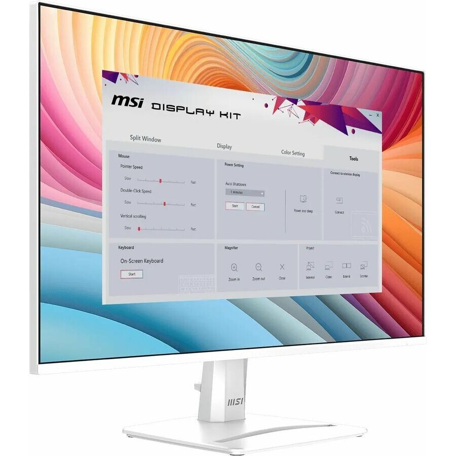 MSI ProMP275WE2 PRO MP275W E2 27" FHD Monitor 16:9 1920x1080 300N 1m HDI- VGA DP