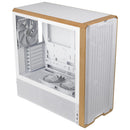 Lian Li LAN217W LANCOOL 217 Genuine Walnut Wood Computer Case, Mid-Tower ATX PC
