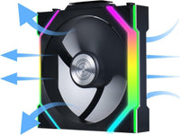 Lian Li 12RSL1W1B UNI Fan SL-Wireless 120 -Single Pack (Reverse Blade) Low-Noise