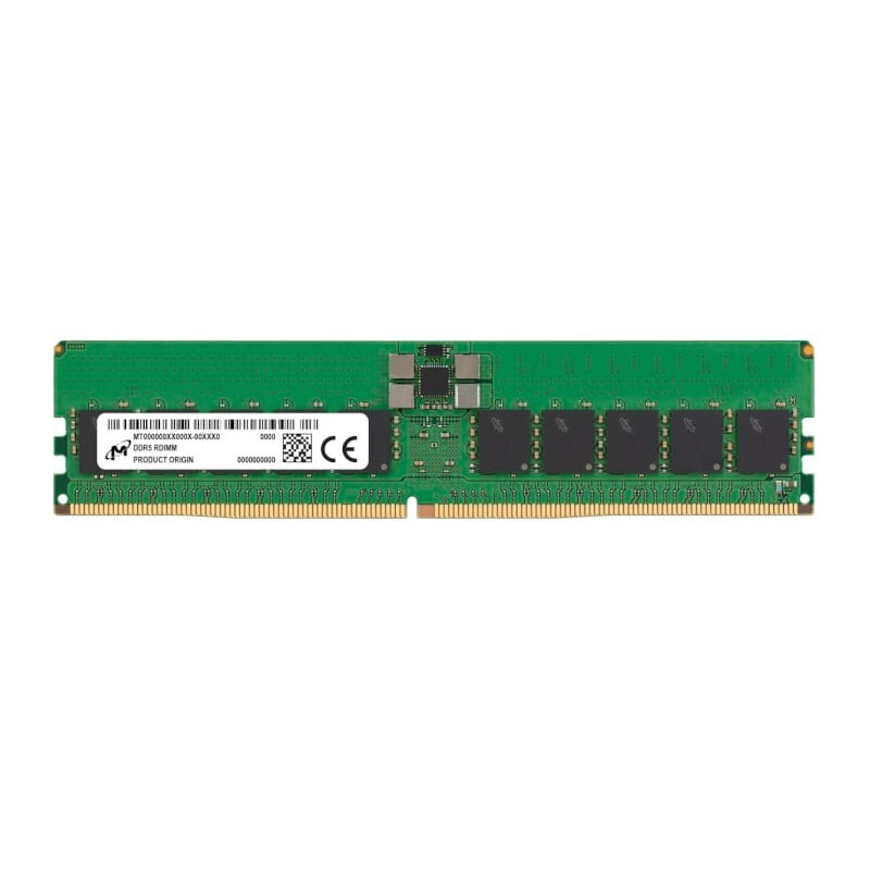 Micron MTC20F2085S1RC48BA1R 32GB DDR5 SDRAM Memory Module - Registered - 288-pin