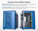 MONTECH KING 95 PRO (BU).US KING 95 PRO PRUSSIAN BLUE Dual-Chamber ATX Mid-Tower