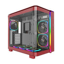 MONTECH KING 95 PRO (RD).US KING 95 PRO - Mid tower - ATX - windowed side panel