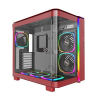 MONTECH KING 95 PRO (RD).US KING 95 PRO - Mid tower - ATX - windowed side panel