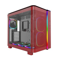 MONTECH KING 95 PRO (RD).US KING 95 PRO - Mid tower - ATX - windowed side panel