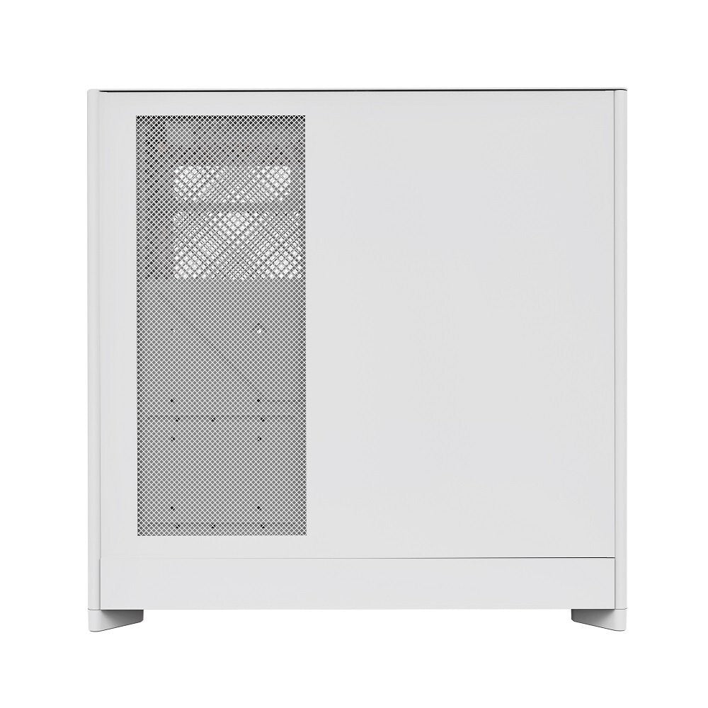 MONTECH HS01PW HS01 PRO, ATX Mid-Tower PC Case, Gaming PC, High-Airflow - White