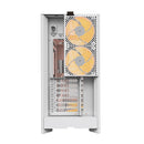MONTECH HS01PW HS01 PRO, ATX Mid-Tower PC Case, Gaming PC, High-Airflow - White