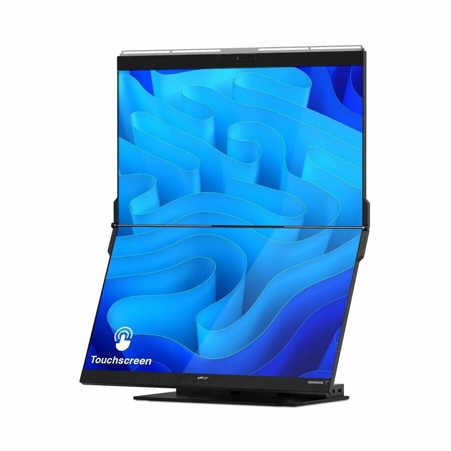 Mobile Pixels 116-1001P03 Geminos T 24" Dual Touch Monitor 1080p WebCam HDI- US