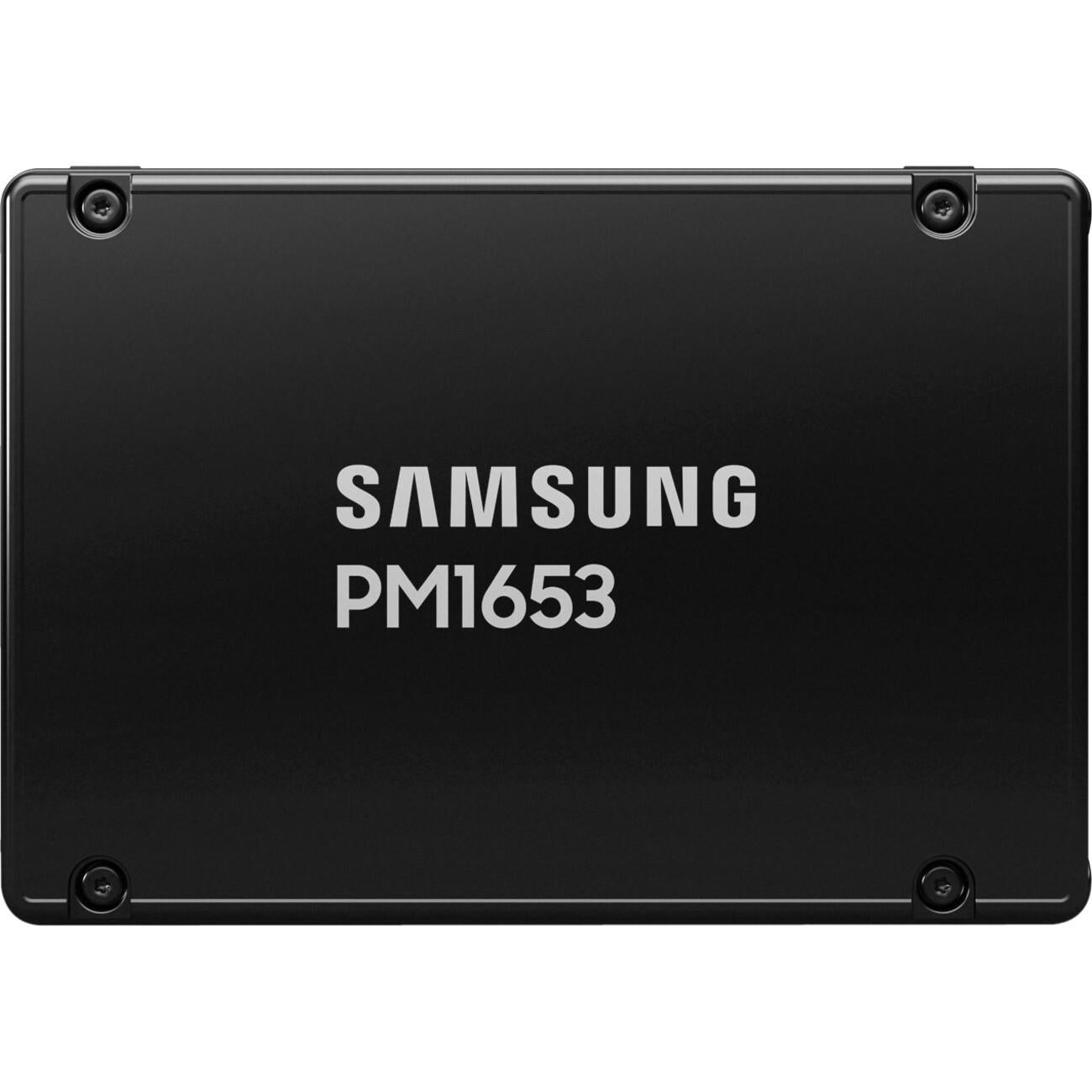 Samsung MZILG7T6HBLA-00A07 PM1653 7.68 TB Solid State Drive - 2.5" Internal SAS