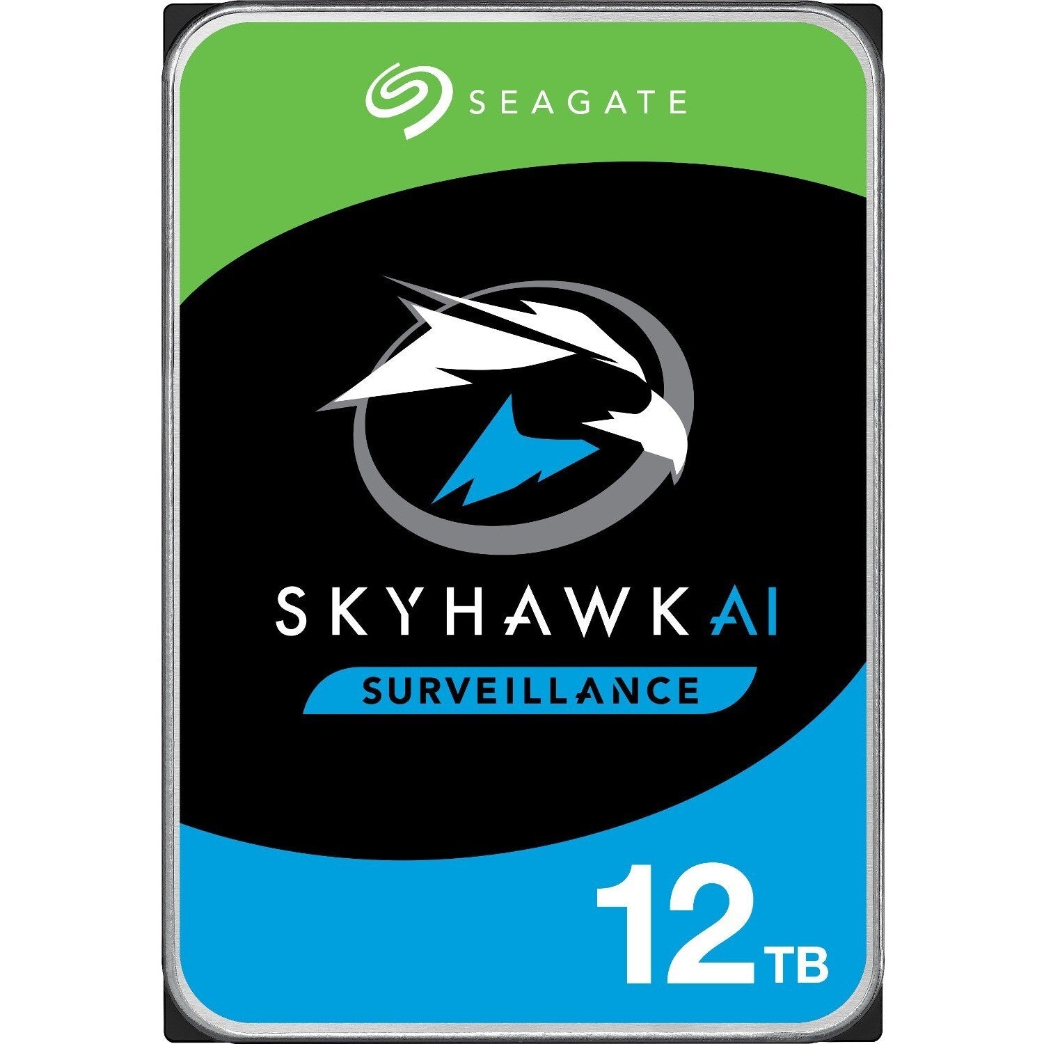 Seagate ST12000VE001 SkyHawk AI 12 TB Hard Drive 3.5" Internal - SATA (SATA/600)