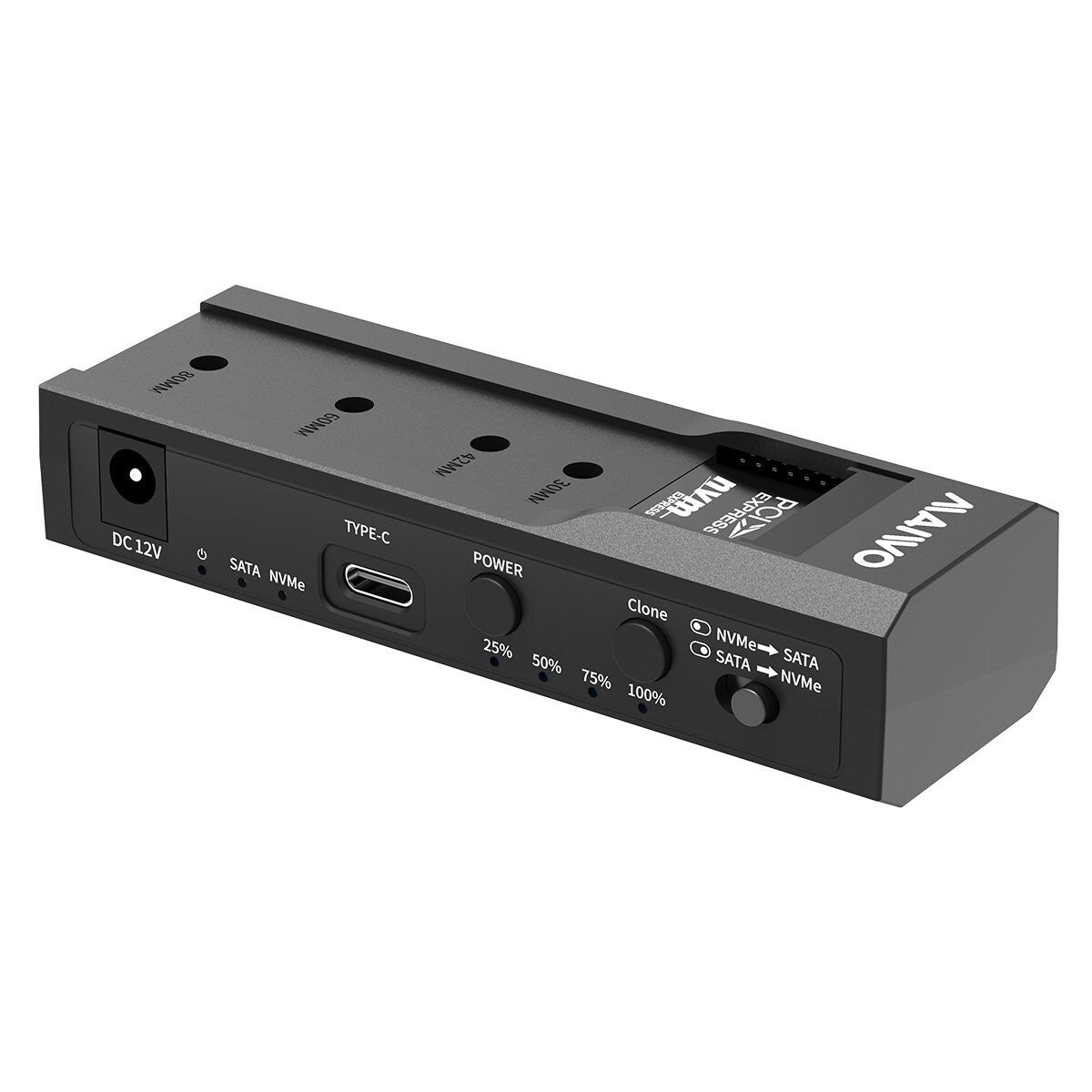 MAIWO K10635N type C 10Gbps to Dual Bay HDD/NVMe M2 SSD Clone Converter for 2.5