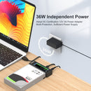 MAIWO K10635N type C 10Gbps to Dual Bay HDD/NVMe M2 SSD Clone Converter for 2.5