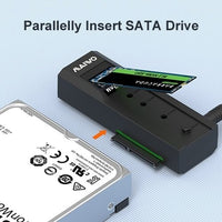MAIWO K10635N type C 10Gbps to Dual Bay HDD/NVMe M2 SSD Clone Converter for 2.5