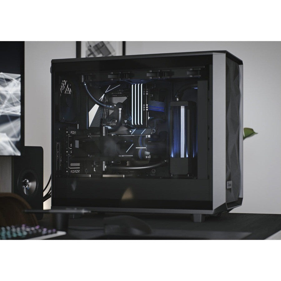 Fractal Design FD-C-MES2A-03 Meshify 2 Computer Case - Tower - Black - Steel