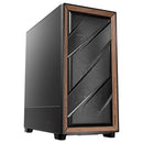 Antec FLUX SE, Sound-Dampening Side Panels, 5 x PWM Fans Included, Front Panel