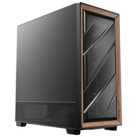 Antec FLUX SE, Sound-Dampening Side Panels, 5 x PWM Fans Included, Front Panel