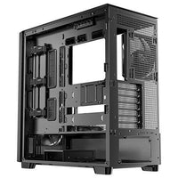 Antec FLUX SE, Sound-Dampening Side Panels, 5 x PWM Fans Included, Front Panel