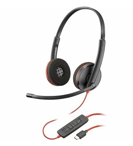 Plantronics PL-8X228A6 BLACKWIRE C3220 STEREO USB-C/A
