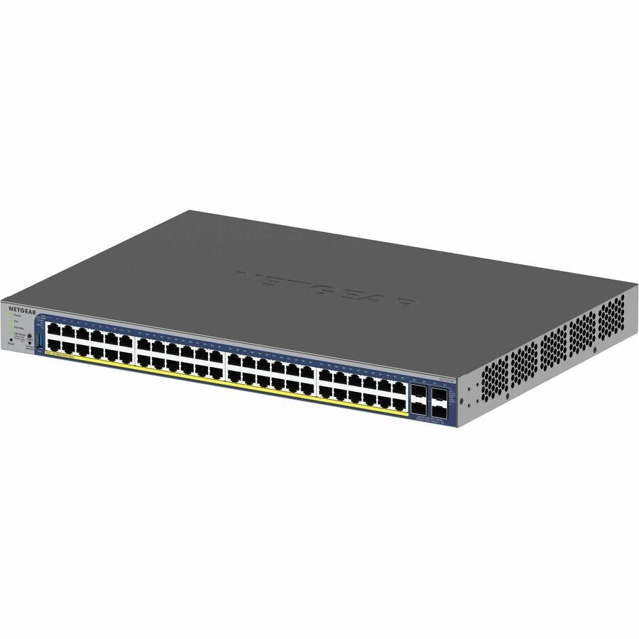 Netgear GS752TXP-300NAS 48 Port 4 Dedicated 10G SFP+ Gigabit PoE+ Smart Switches