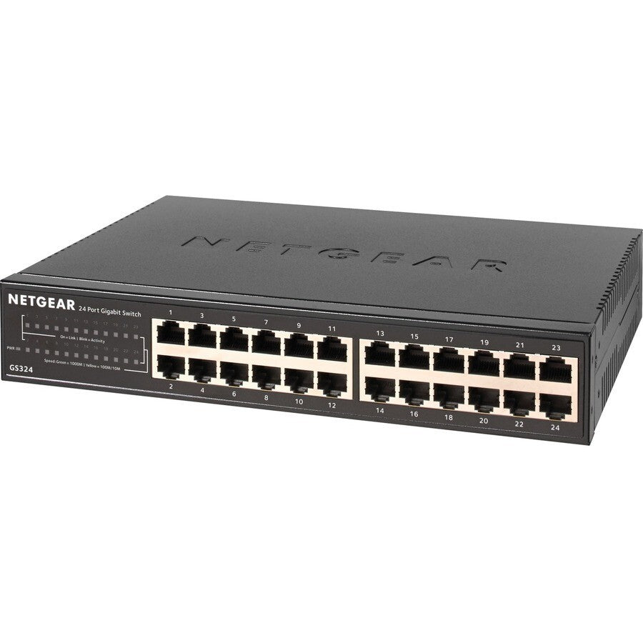 Netgear GS324-200NAS 24 Port 300 Series Gigabit Network Ethernet Switch