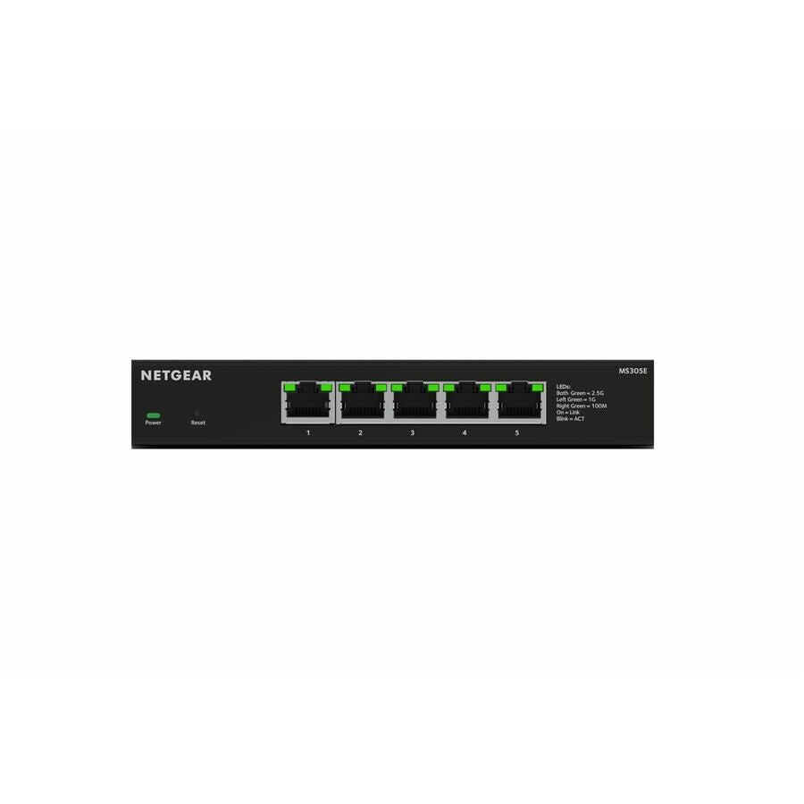 Netgear MS305E-100NAS 5 Port 2.5 Gigabit Smart Managed Ethernet Switch