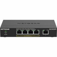 Netgear GS305PP-300NAS 5 Port Gigabit PoE+ SOHO Unmanaged Ethernet Switch