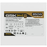 ANTEC GSK850 V2 White 850W 80+ Gold Full Modular ATX 3.1 PCIe 5.1 PSU