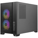 ANTEC FLUX M MicroATX PC Case 6x120mm Fans ARGB PWM USB-C 360mm Glass Temp Black