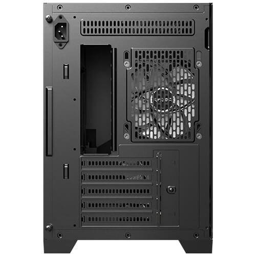 ANTEC FLUX M MicroATX PC Case 6x120mm Fans ARGB PWM USB-C 360mm Glass Temp Black