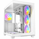 ANTEC C5 ARGB White Mid-Tower Desktop PC Case ATX Dual Chamber 7x Fan USB-C