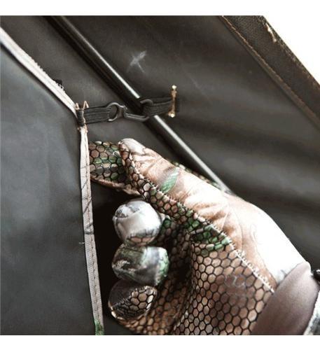 Muddy MUD-MGB0500 Ravage Hub Ground Blind 72in Wide 64in Tall Epic Camo