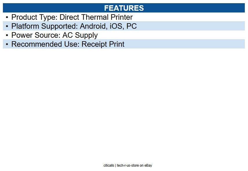 HP Retail 340U1AA#ABA TM-m30II Desktop Direct Thermal Printer Monochrome