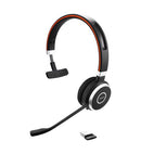 Jabra 6593-839-409 Evolve 65 SE Link380a UC Mono Headset Bluetooth