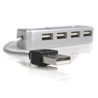 StarTech ST4200MINI Mini 4 Port USB 2.0 Small Pocket-Size Portable External Hub