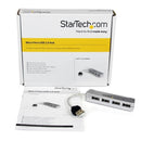 StarTech ST4200MINI Mini 4 Port USB 2.0 Small Pocket-Size Portable External Hub