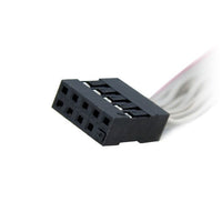 StarTech PLATE9MHDLP 9 Pin Serial to 10 Pin IDC Header Low Profile Slot Plate