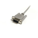 StarTech MXT10010 10 ft Straight Through 9PIN DSub Serial Gray Cable Male Female